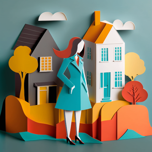 manager in-front of a building